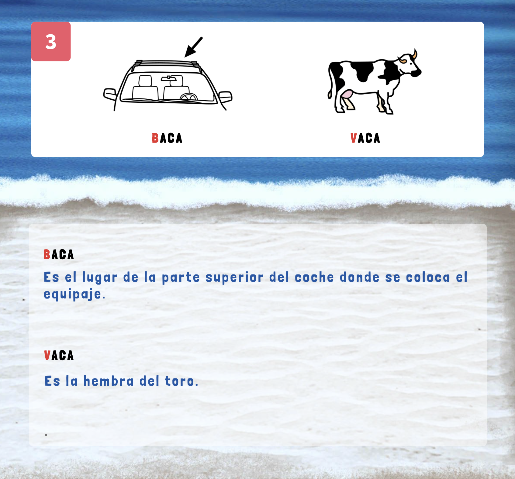 B4-G1_3. Significados: BACA - VACA