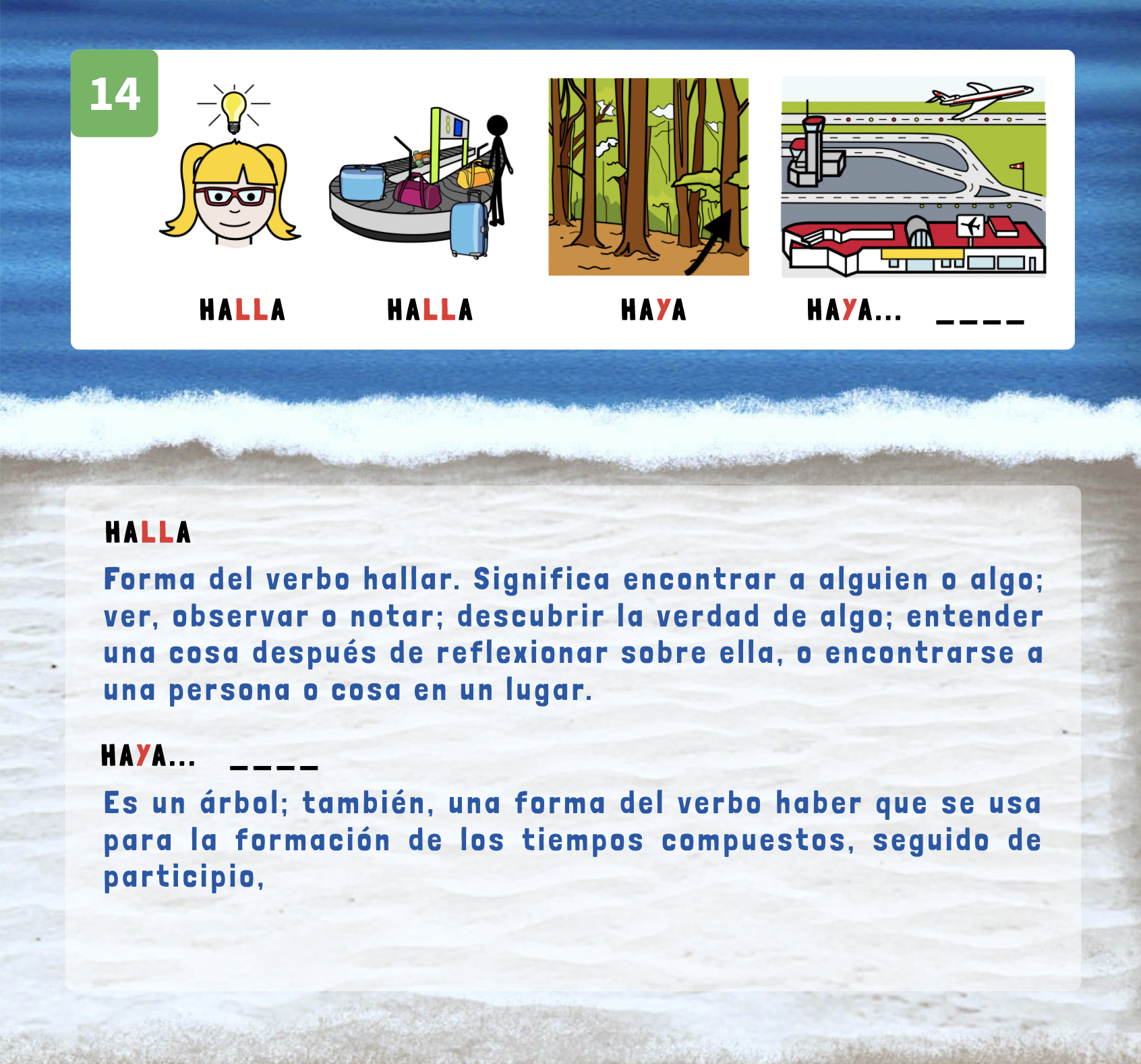 B4-G4_14. Significados: HALLA - HAYA