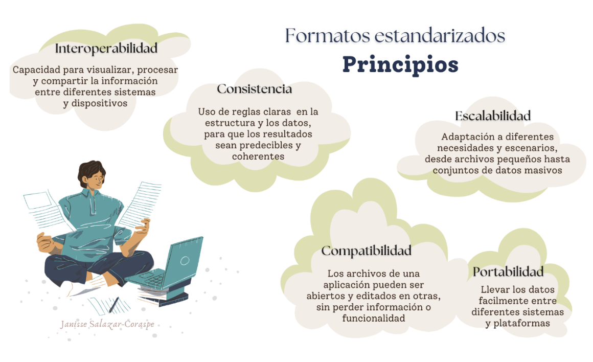 Formatos estandarizados: principios