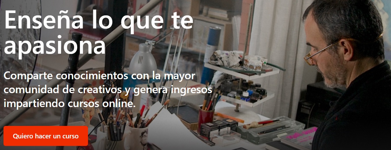 Se muestra la web donde se puede proponer un curso