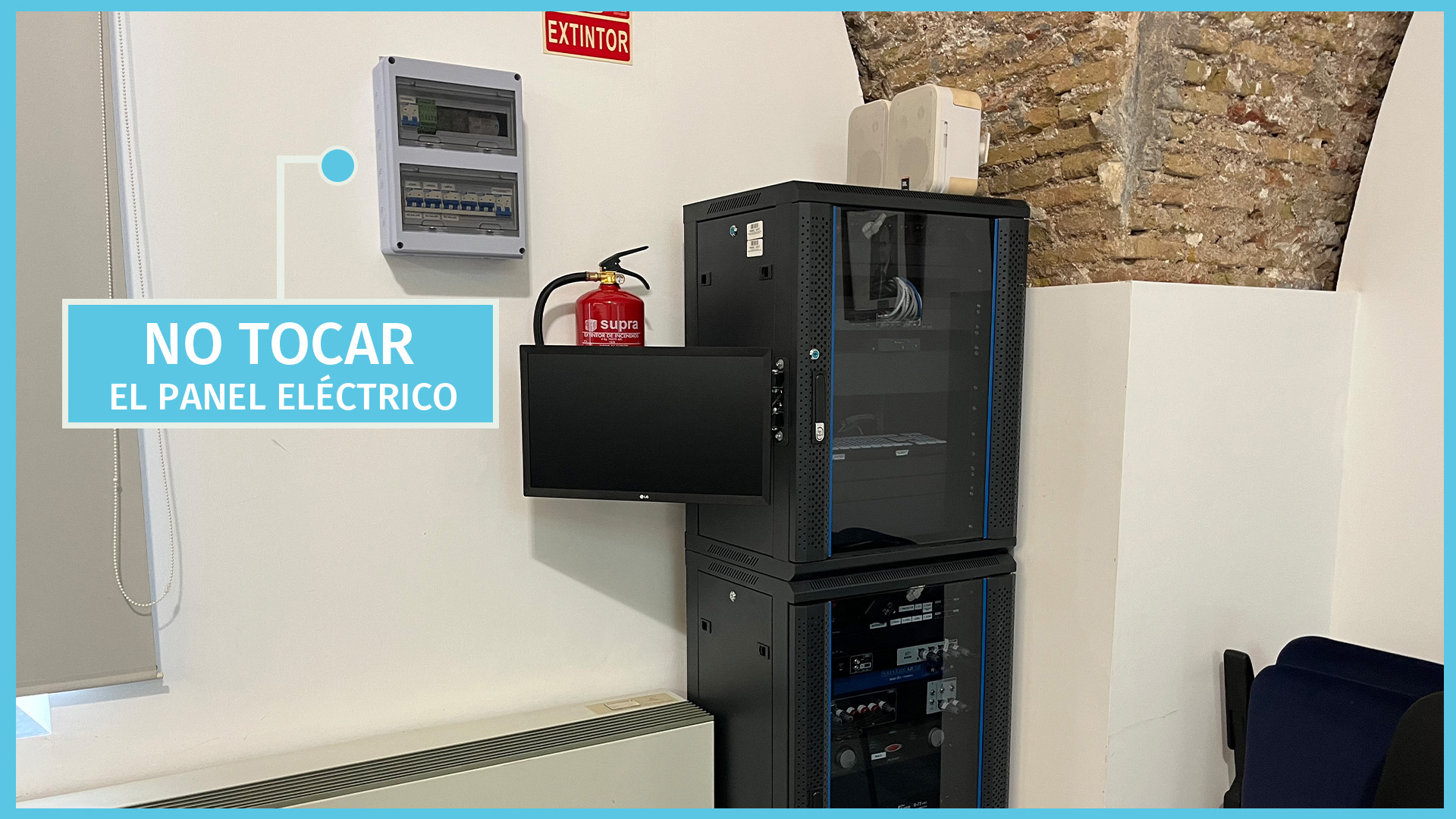 Armarios del salón de grados ETSIT