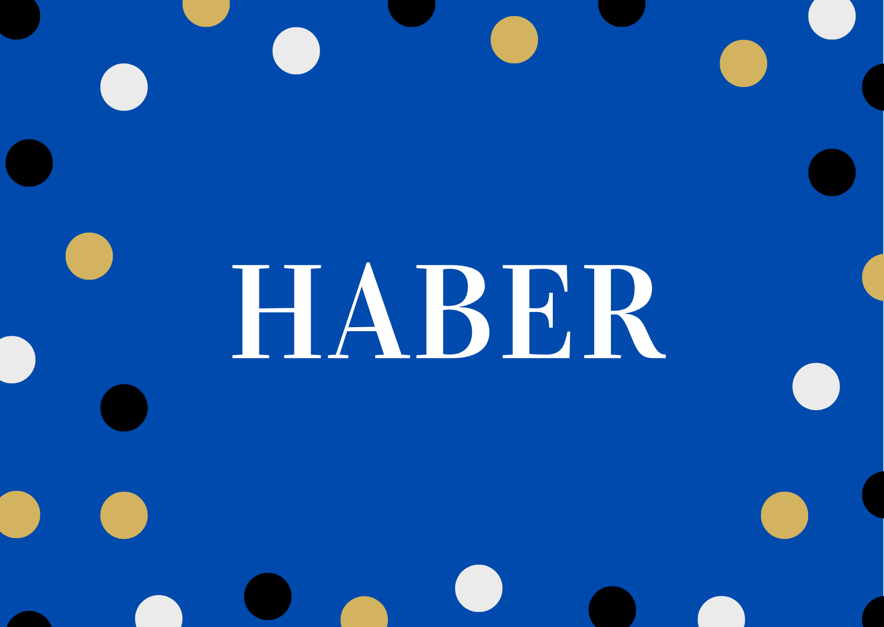 En la imagen se muestra la palabra HABER en mayúscula.