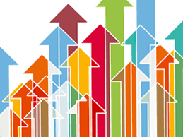 Flechas apuntando hacia arriba