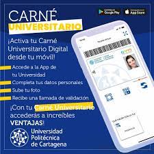 mobile screen and on the A you can see the student card or TUI
